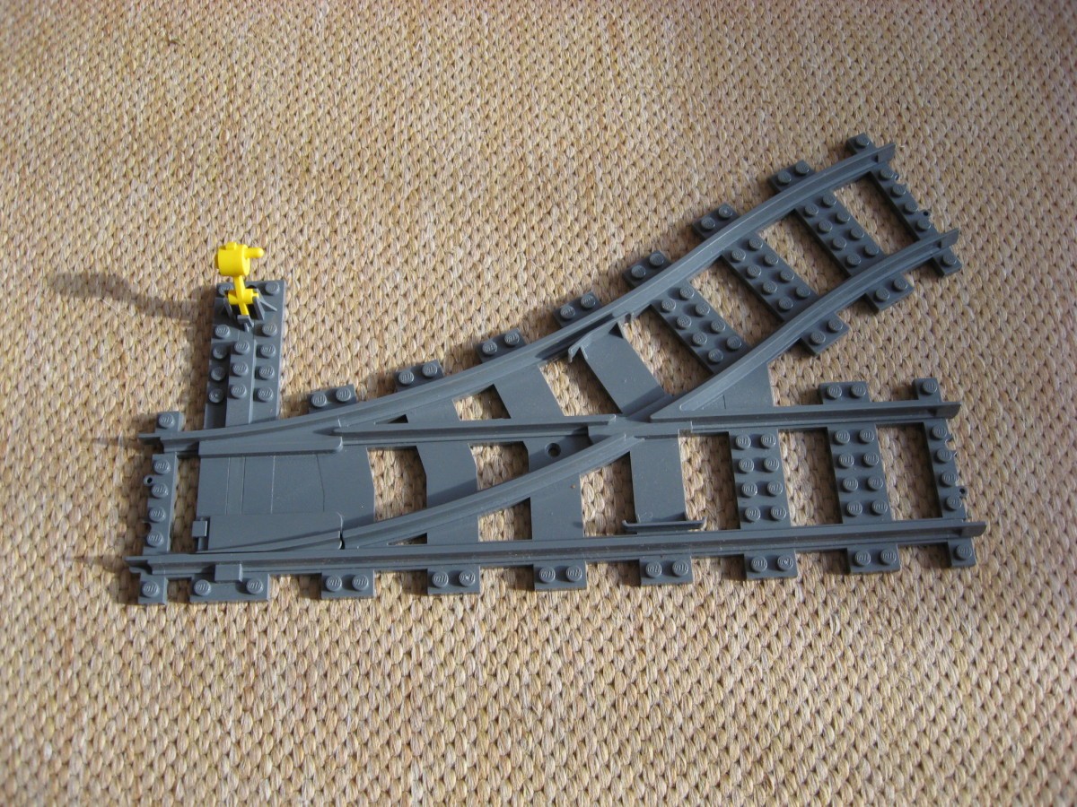 LEGO vasút váltóinak motorizálása - kép 1