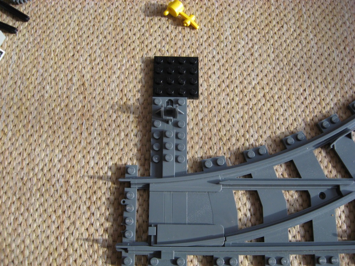 LEGO vasút váltóinak motorizálása - kép 2