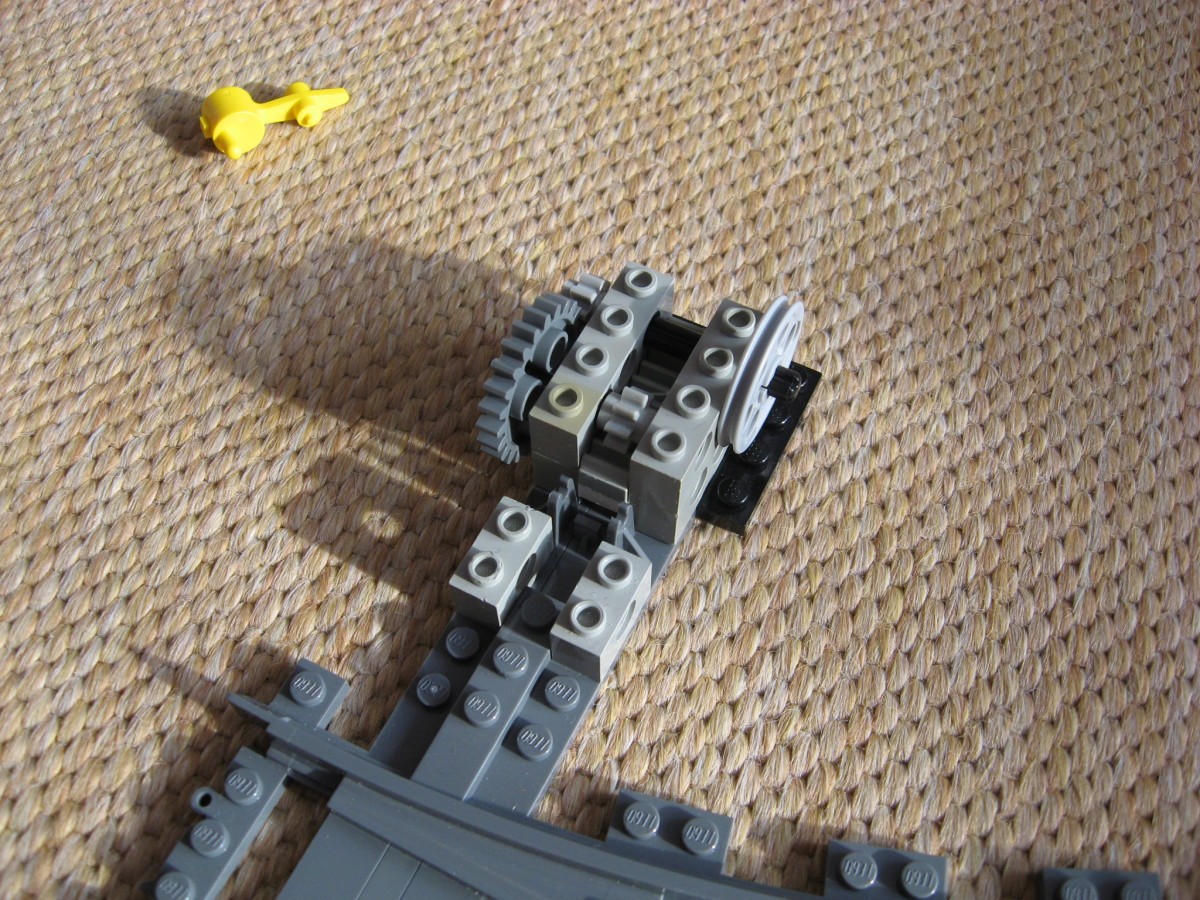 LEGO vasút váltóinak motorizálása - kép 11