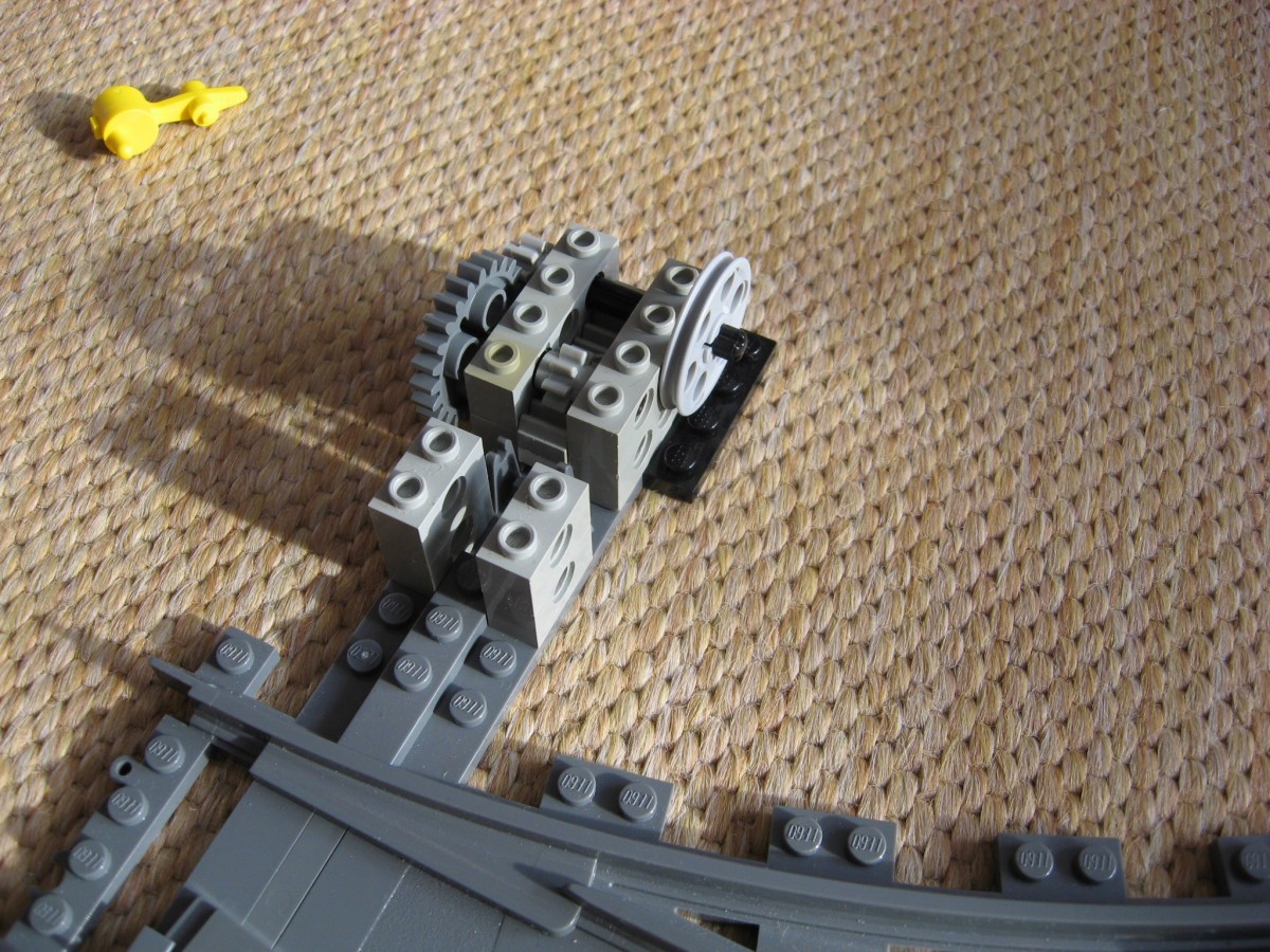 LEGO vasút váltóinak motorizálása - kép 12