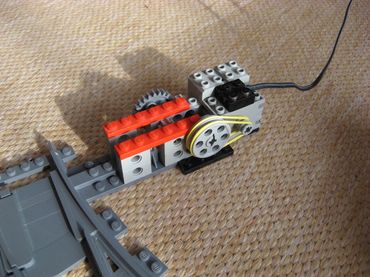 LEGO vasút váltóinak motorizálása - kép 18