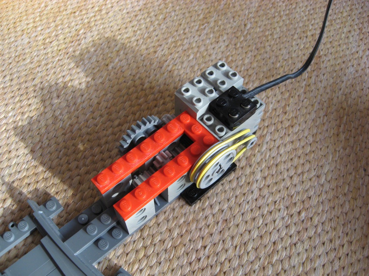 LEGO vasút váltóinak motorizálása - kép 20