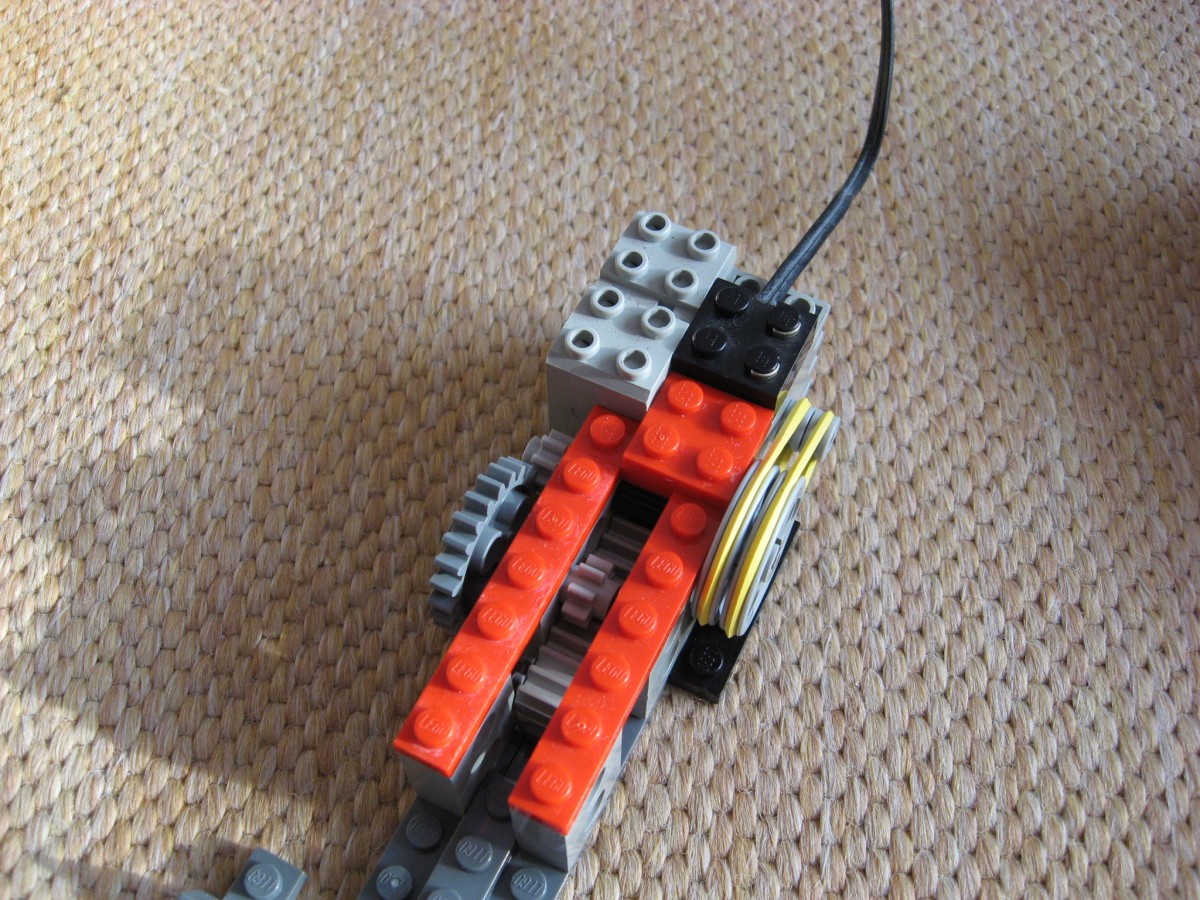LEGO vasút váltóinak motorizálása - kép 21