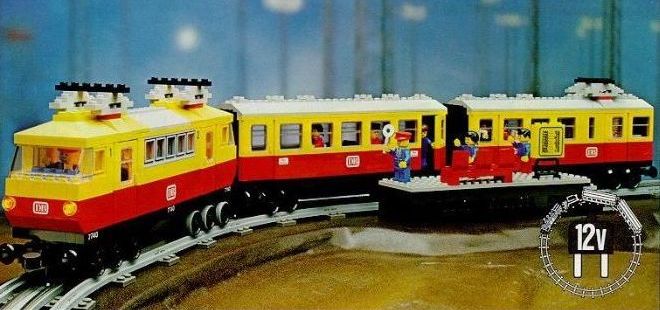 Inter-City Passenger Train Set, 1980